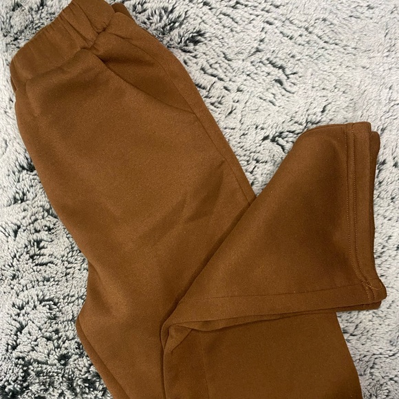 brown sweatpants - Picture 1 of 1